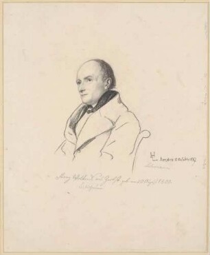 Bildnis Woltreck, Franz (1800-1847), Bildhauer