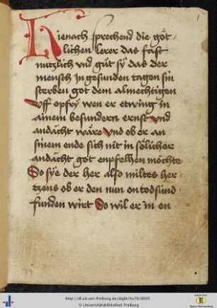 [1r - 34v] Bereitung zum Tode.