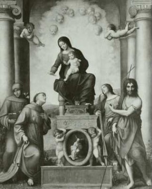 Die Madonna des heiligen Franziskus