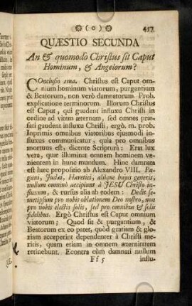 457-462, Quaestio Secunda