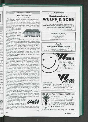 "Fritze" wird 60 und "GyLa" muss bleiben!