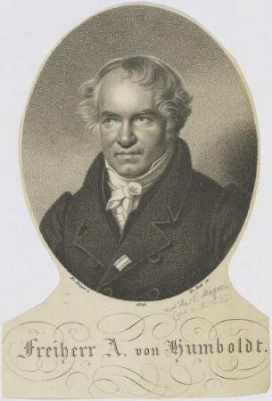 Bildnis des A. von Humboldt