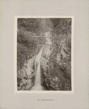 "Wasserfälle bei Allerheiligen" im Schwarzwald