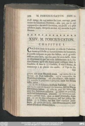 XXIV. M. Porcius Caton.