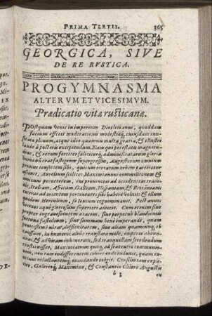 Georgica, Sive De Re Rustica.