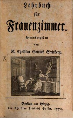Lehrbuch für Frauenzimmer, 1