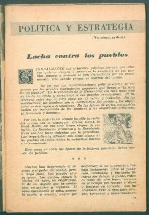 Lucha contra los pueblos