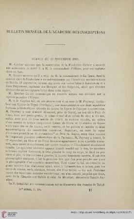 4.F.15.1910: Bulletin mensuel de l'académie des inscriptions