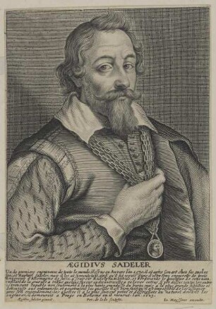 Bildnis des Aegidius Sadeler