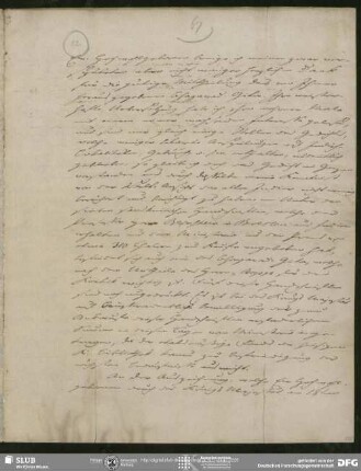 Eigenh. Brief von Johannes Schulze an August Wilhelm von Schlegel, Berlin, 22.01.1824