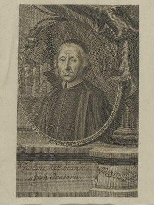 Bildnis des Nicolaus Mallebranche