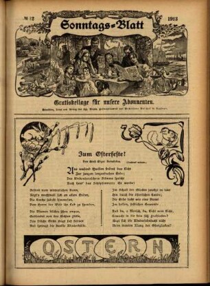 Ausgabe vom Sonntag, den 23. März 1913.