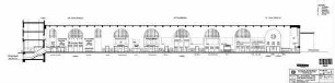 Stuttgart Hbf: Kopfbahnsteighalle - Ansicht Stadtseite Empfangsgeb. Kopfbahnsteighalle