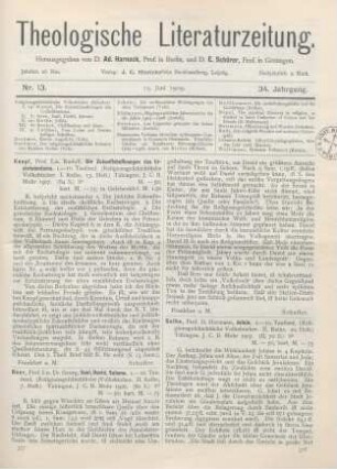 377-378 [Rezension] Beer, Georg, Saul, David, Salomo