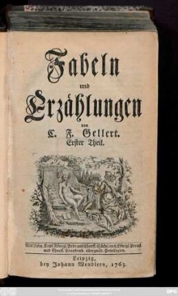 Theil 1: Fabeln und Erzählungen