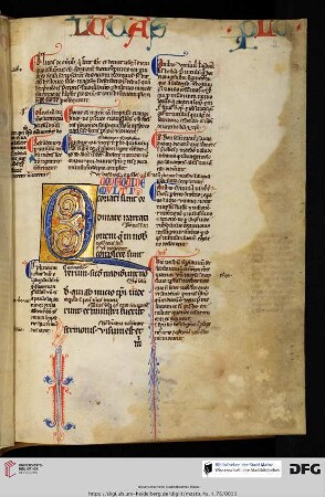 Evangelium secundum Lucas cum glossa