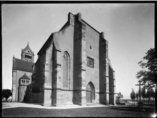 Breisach Sankt Stephansmünster Außenansicht von Nordwesten