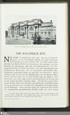 Der Koloniale Stil