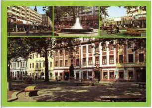 Dresden. Straße der Befreiung (Hauptstraße) 4-tlg.