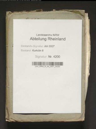 Verhandlungen zur Wiedereinlösung der Pfandschaft Einzig und Remagen durch Jülich-Berg