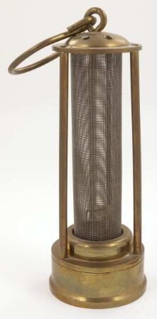 Grubenlampe (Öllampe, " Davylampe",)