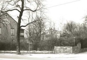 Dresden-Neustadt, Bautzner Straße 101 / Ecke Stolpener Straße. Grundstück. Eckansicht
