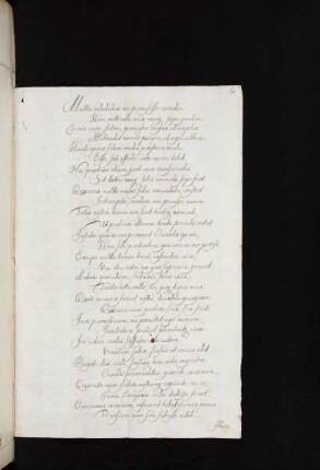Gereimte Vorrede, lat. (von 2r-11v)