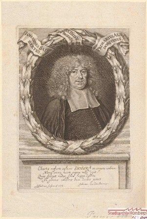 Johann Saubert, Theologieprofessor in Altdorf