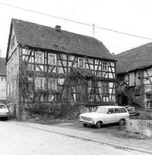 Fachwerkwohnhaus; Ranstadt, Zu der Aue 17