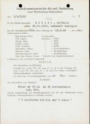 Müller, Gotthilf