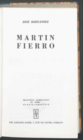 Martin Fierro