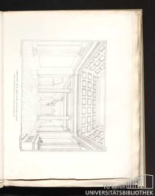 Pl. 23. Design, No. 4. Hall & staircase.