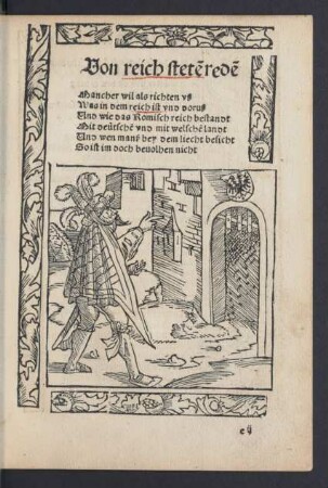 Von reich steten reden