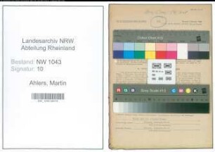 Entnazifizierung Martin Ahlers , geb. 25.06.1911 (Sparkassenbeamter)