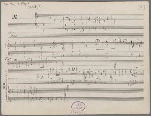 2 Operas, Sketches - BSB Mus.ms. 11845 : [without collection title]