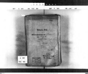 Geburtslisten zur Militärstammrolle der Ortschaften des Kreises Berent im Zeitraum 1840 bis 1848
