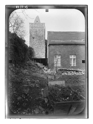 Altlandsberg. Stadtbefestigung (14. Jh.). Berliner Torturm. Ansicht von Südost