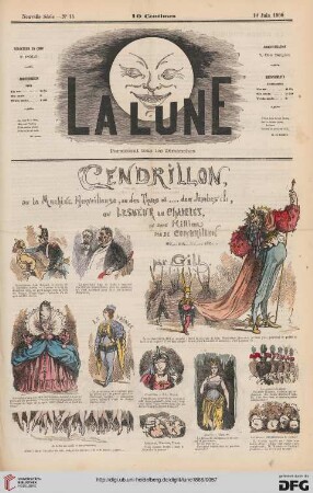Nouvelle Série N° 14 (10 Juin 1866) [koloriert]