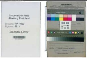 Entnazifizierung Lorenz Schneider , geb. 00.00.0000 (Justizangestellter)