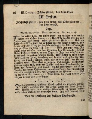26-41, III. Predigt
