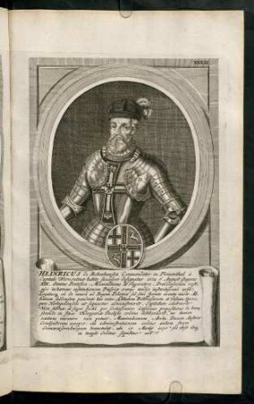 40r-41v, Heinrichus de Bobenhausen; Maximilianus Archi Dux Austriae