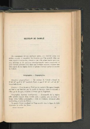 Secteur de Cabolé. (R. Pradin)