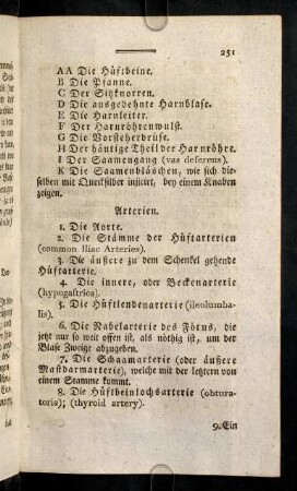 251-262, Arterien; ...