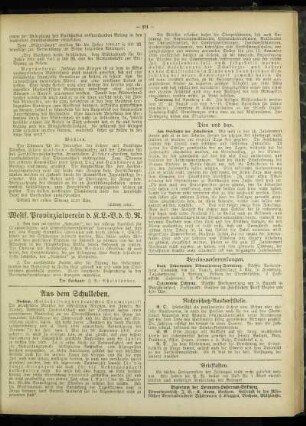 Westf. Provinzialverein d. K. L. - V. d. D. R.
