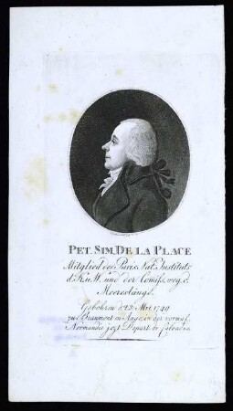 Laplace, Pierre Simon de