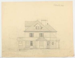 Landhaus Podbielskiallee 23, Berlin-Dahlem: Ansicht