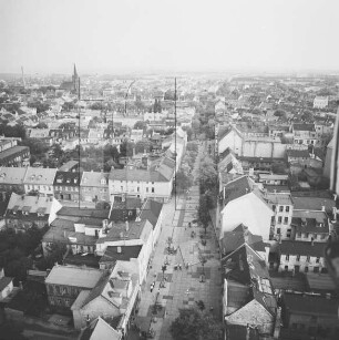 Poststraße in Bernburg : Blickrichtung Südosten