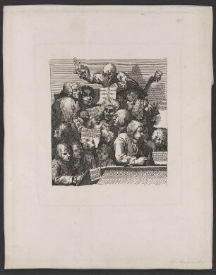 A chorus of singers, or, the oratorio