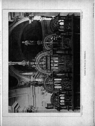 Tafel [120]: Lettner im Dome zu Hildesheim