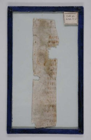 Fragment aus Galenus, Methodus medendi (?) - BSB Cod.graec. 610(6
